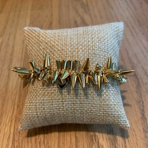 Stella & Dot gold stretch renegade bracelet